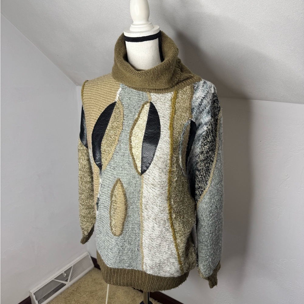 Jason Maxwell vintage mixed medium wool blend sweater